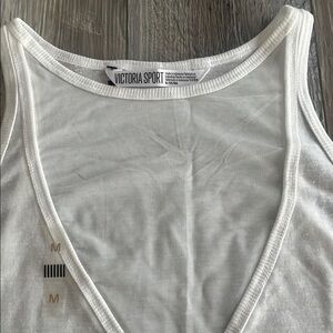 Victoria Sport White Tank Top
